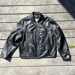 Item 6 M.Julian Leather Jacket Men Size L